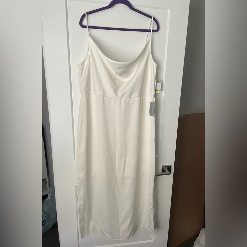 Taylor Dresses Mock Neck Sleeveless Midi Dress - Picture 2 of 5